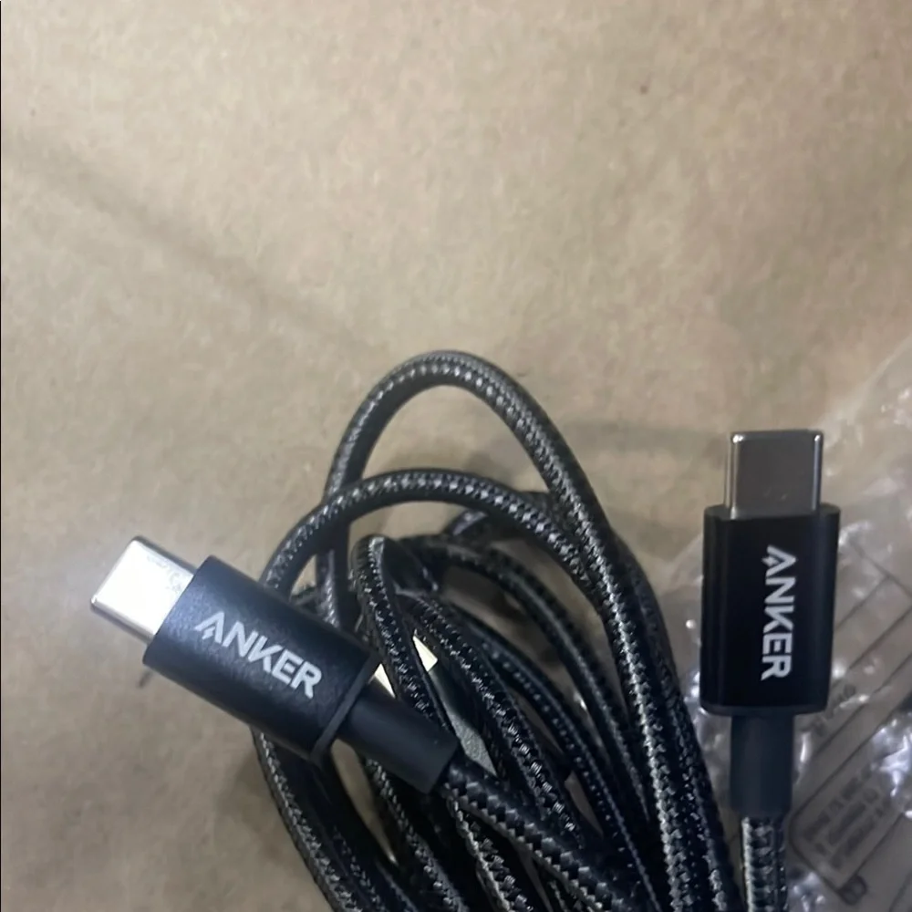 Anker black charging